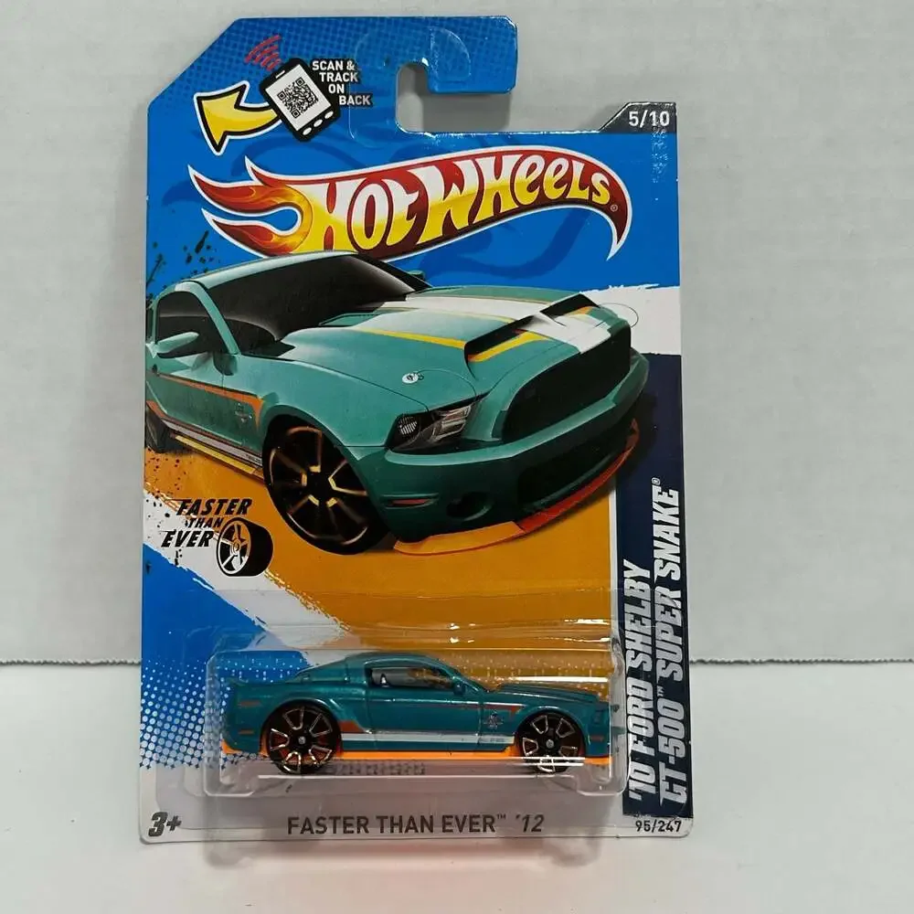 Hot Wheels 2012 '10 Ford Shelby GT-500 Super Snake Faster Than Ever 95/247